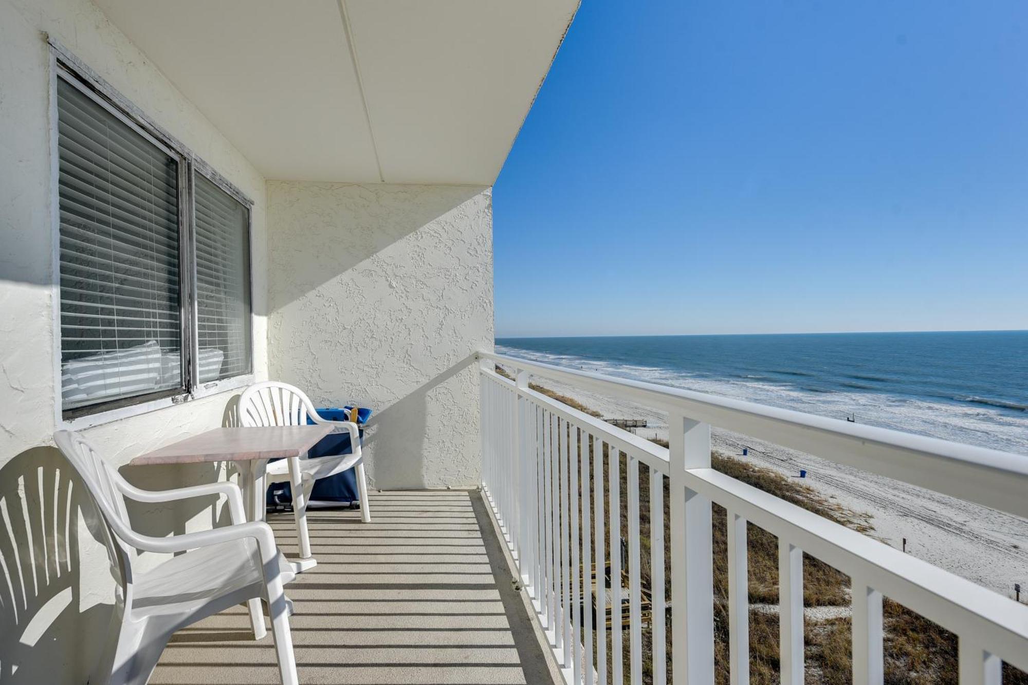 Oceanfront North Myrtle Beach Condo With Indoor Pool Exterior foto