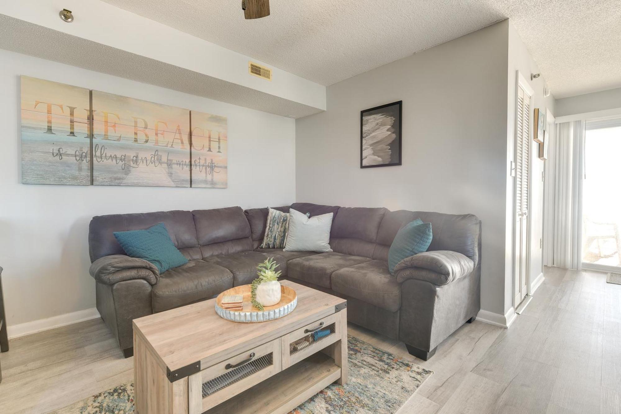 Oceanfront North Myrtle Beach Condo With Indoor Pool Exterior foto